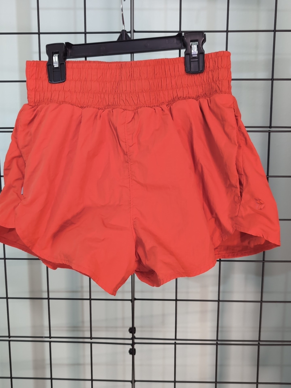 All in Motion Women’s Running Shorts Size S Orange Built-In Liner Athletic